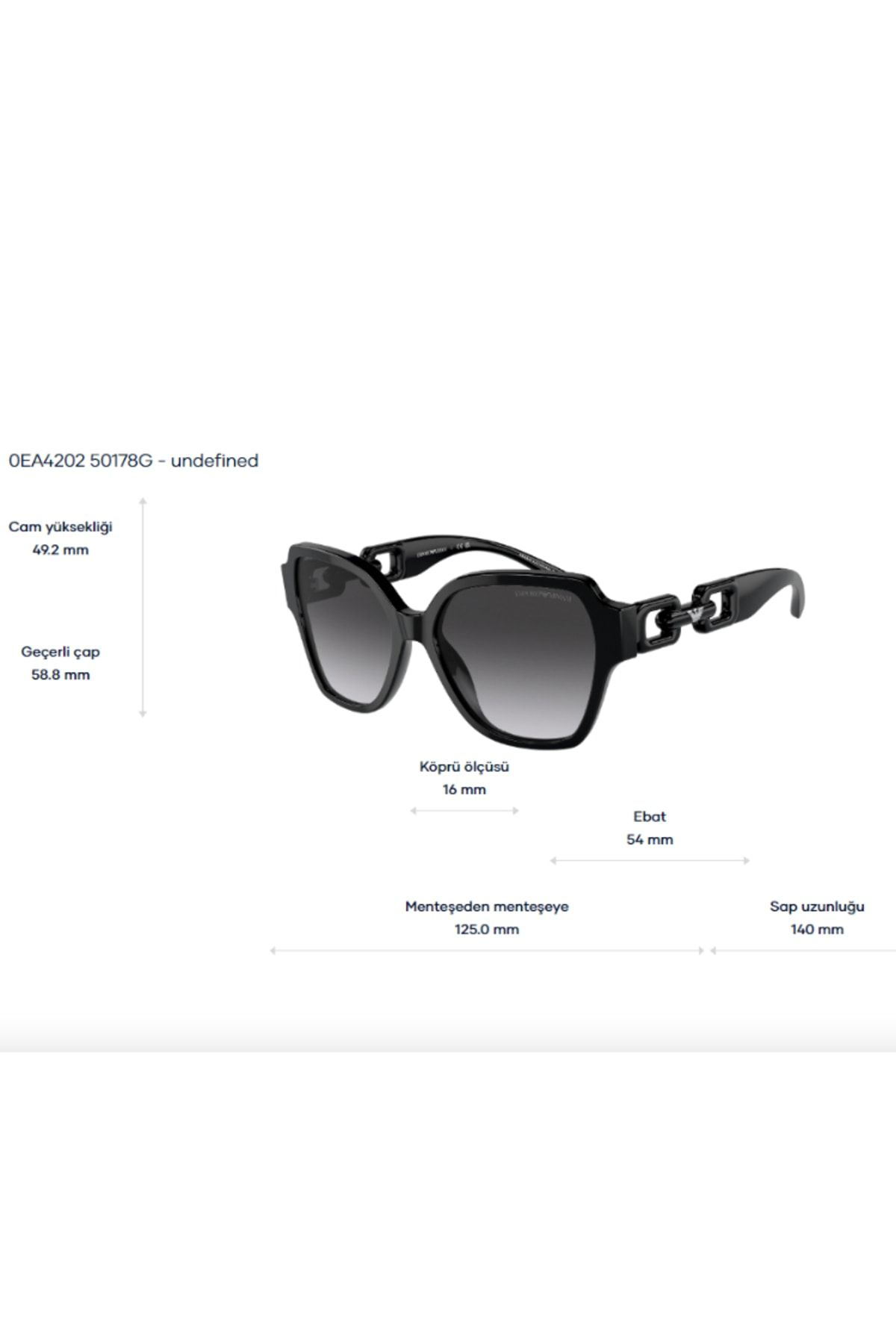 عینک آفتابی 4202 50178g 54 Emporio Armani