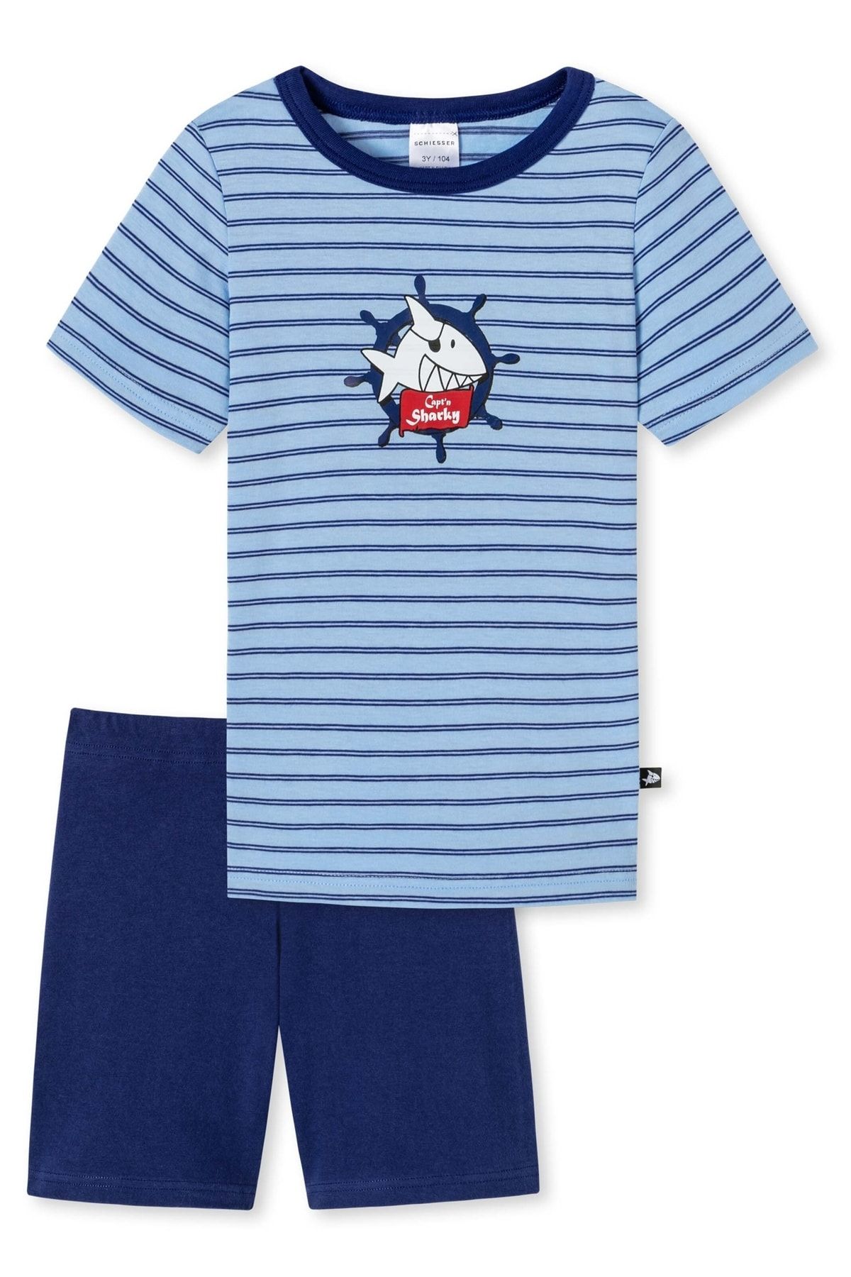 Schiesser Strampler Blau Regular Fit Fast ausverkauft
