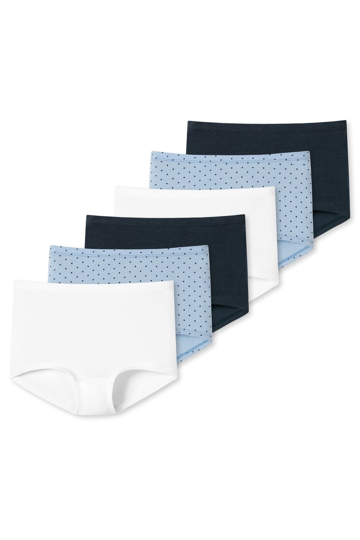 Schiesser Slip Blau Print