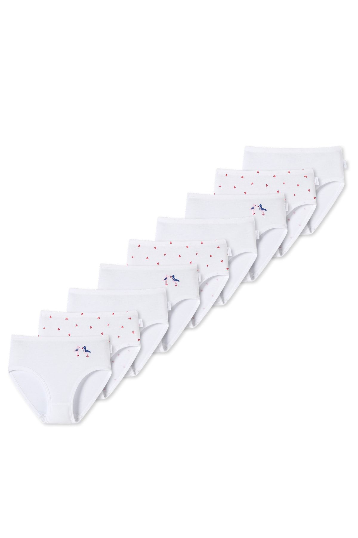 Schiesser Slip Weiß Print Fast ausverkauft