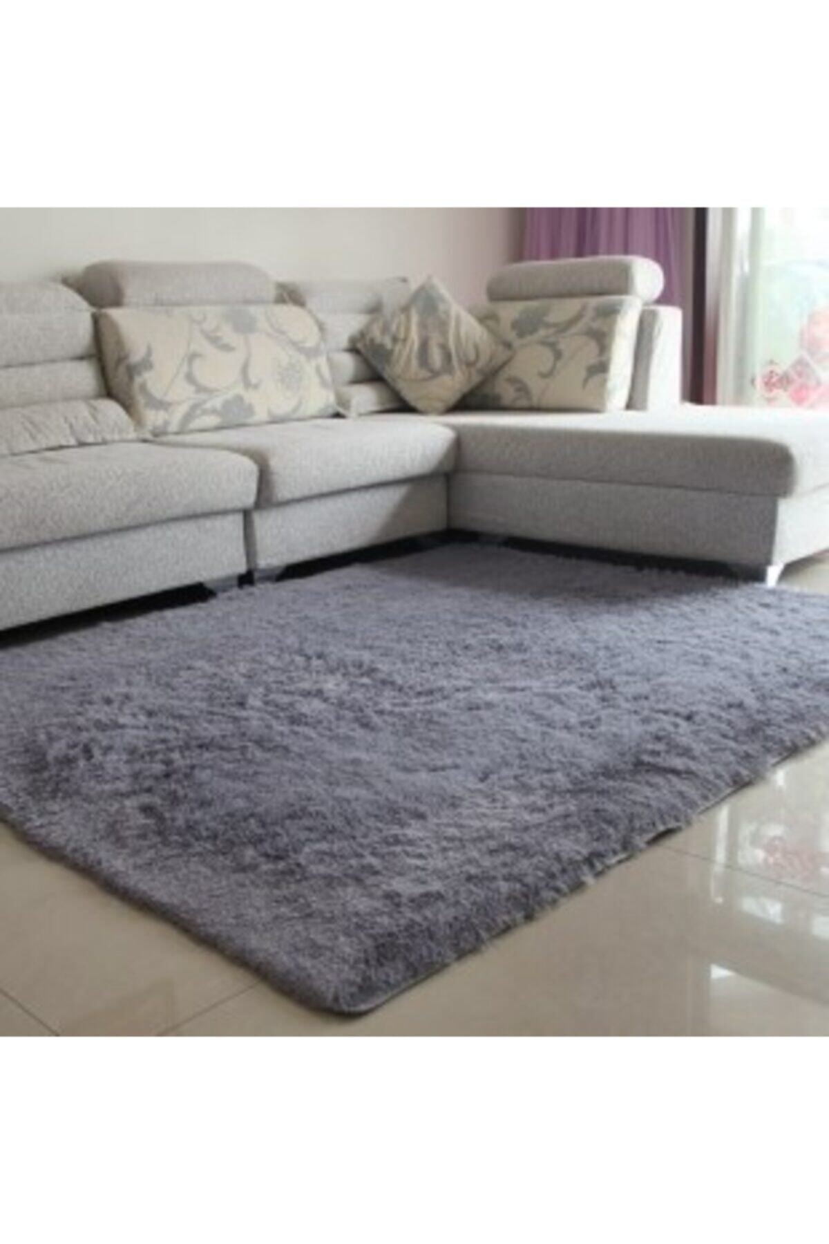 Anthracite Post Non-Slip Plush Carpet