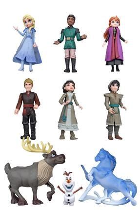 Frozen Elsa Anna Olaf 9 Lü Figür Oyuncak Seti e9lü