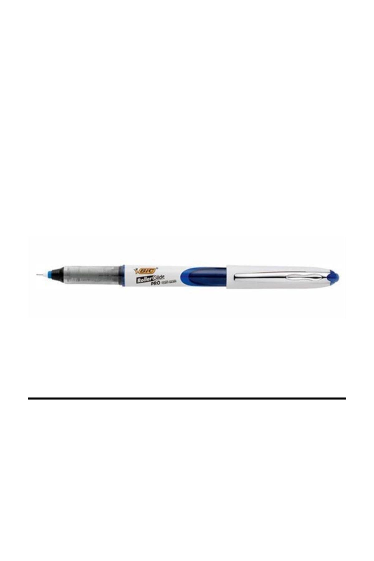 bic roller glide pro mavi pilot kalem