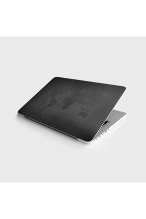 Çıkarılabilir Laptop Sticker Notebook Kaplama Etiketi Dünya Haritası LS-222