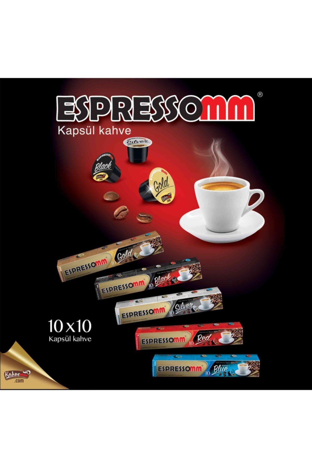 ESPRESSOMM-Nespresso Compatible Blue Capsule Coffee - Decaf! (50 PCS) 6