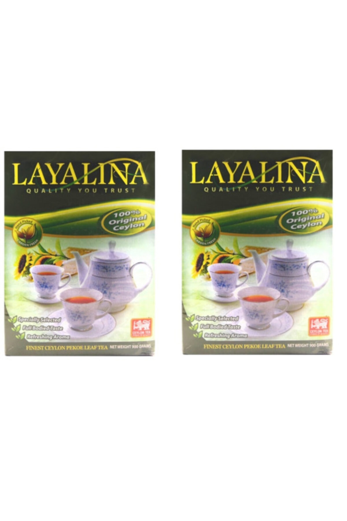 LAYALINA TEA Layaline Layalina Tea 800 gr X 2 Adet Deprem Bölgesine Özel Fiyat