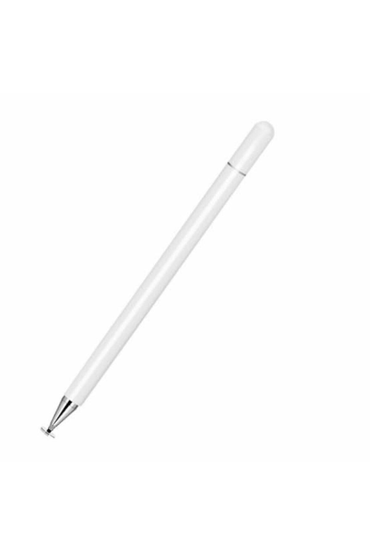 Dokunmatik Kalem Üniversal Active Stylus 2in1 Yazı-çizim Kalemi Tüm Cihazlara %100 Uyumlu Model 2
