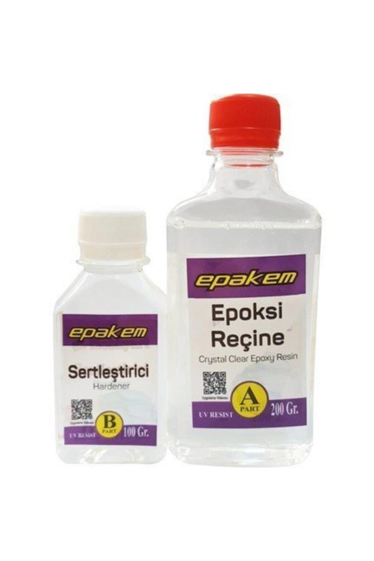 Genel Markalar Epoksi Reçine + Sertleştirici 200gr + 100gr 5653357