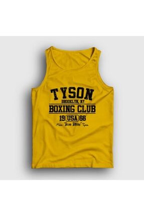 Unisex Sarı Boxing Club Mike Tyson Atlet 157772tt