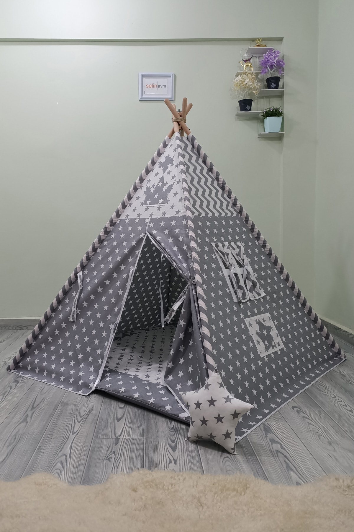 Henna Prime Sabitlenebilir Çocuk Oyun Çadırı fotoğrafı 2 (önizleme)