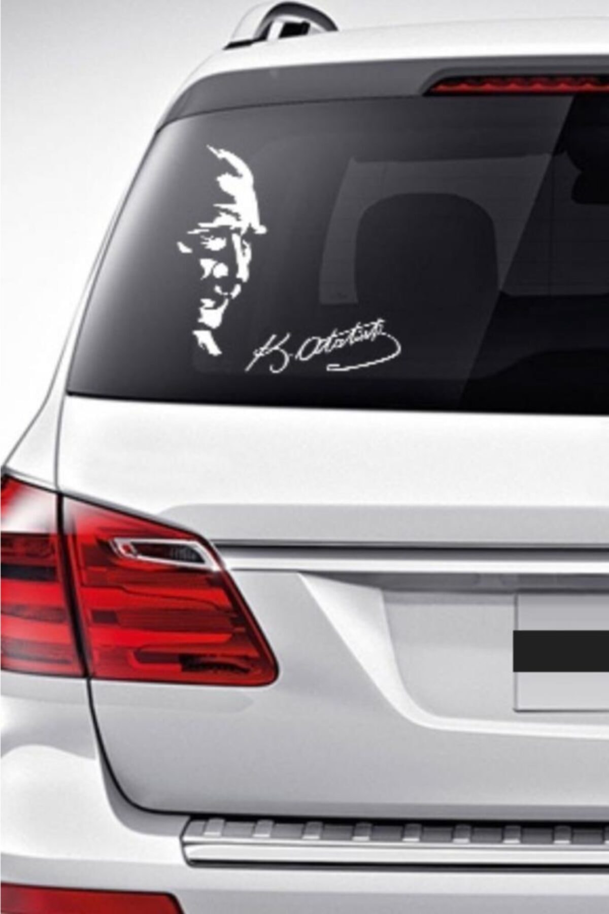AVMmarketim Atatürk Imza Oto Sticker 20 Cm Kemal Atatürk Imzası