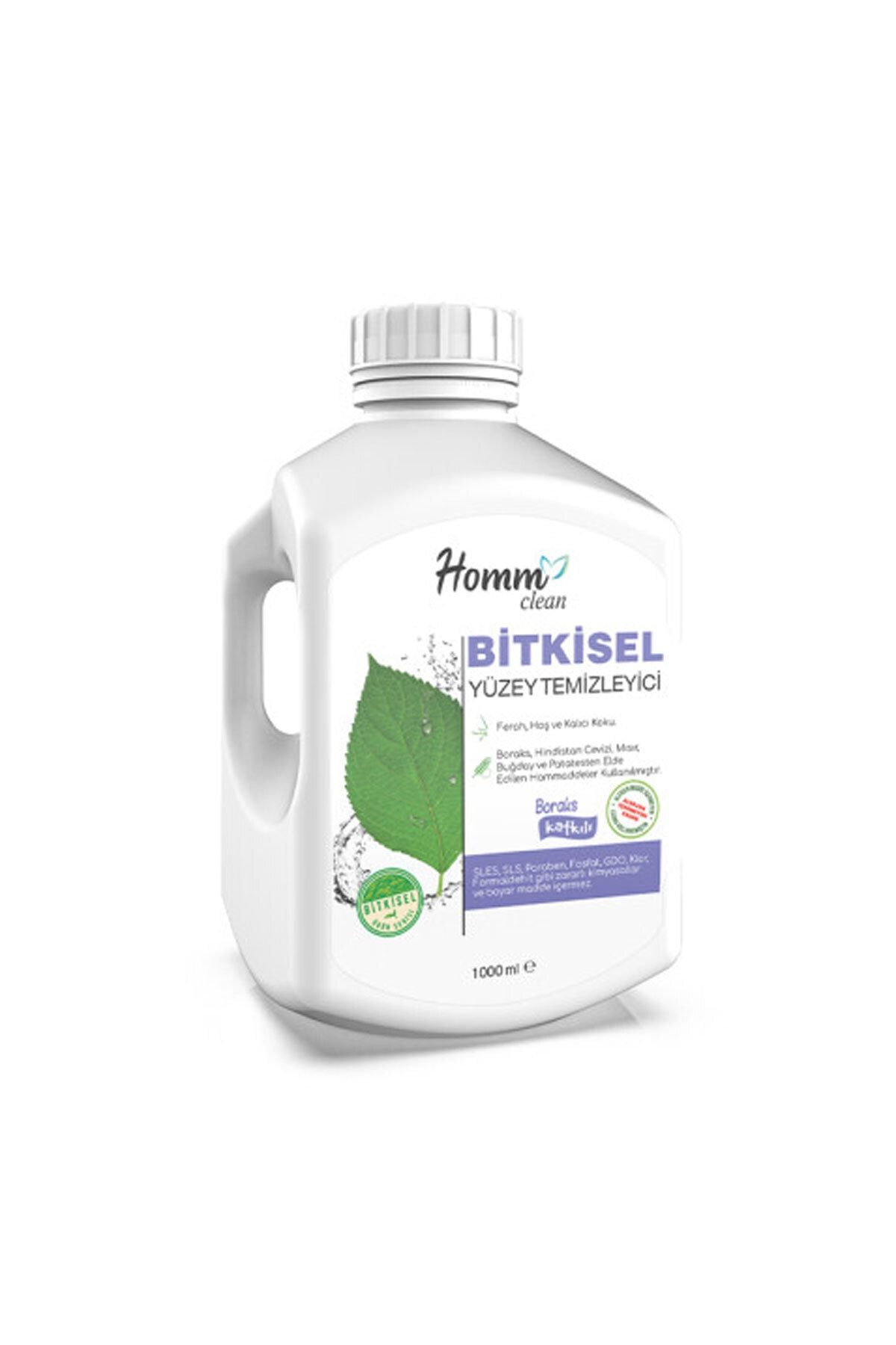Homm Bitkisel Homm Clean Bitkisel Yüzey Temizleyicisi 1000 Ml