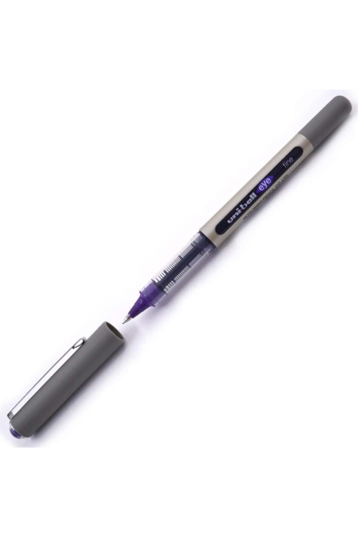 UNİ-BALL Eye Fine Roller Kalem 0.7mm Mor Ub-157 (12 Li Paket)