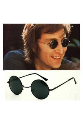 Yuvarlak Retro John Lennon Güneş Gözlüğü retro-lennon-yuvarlak-siyah