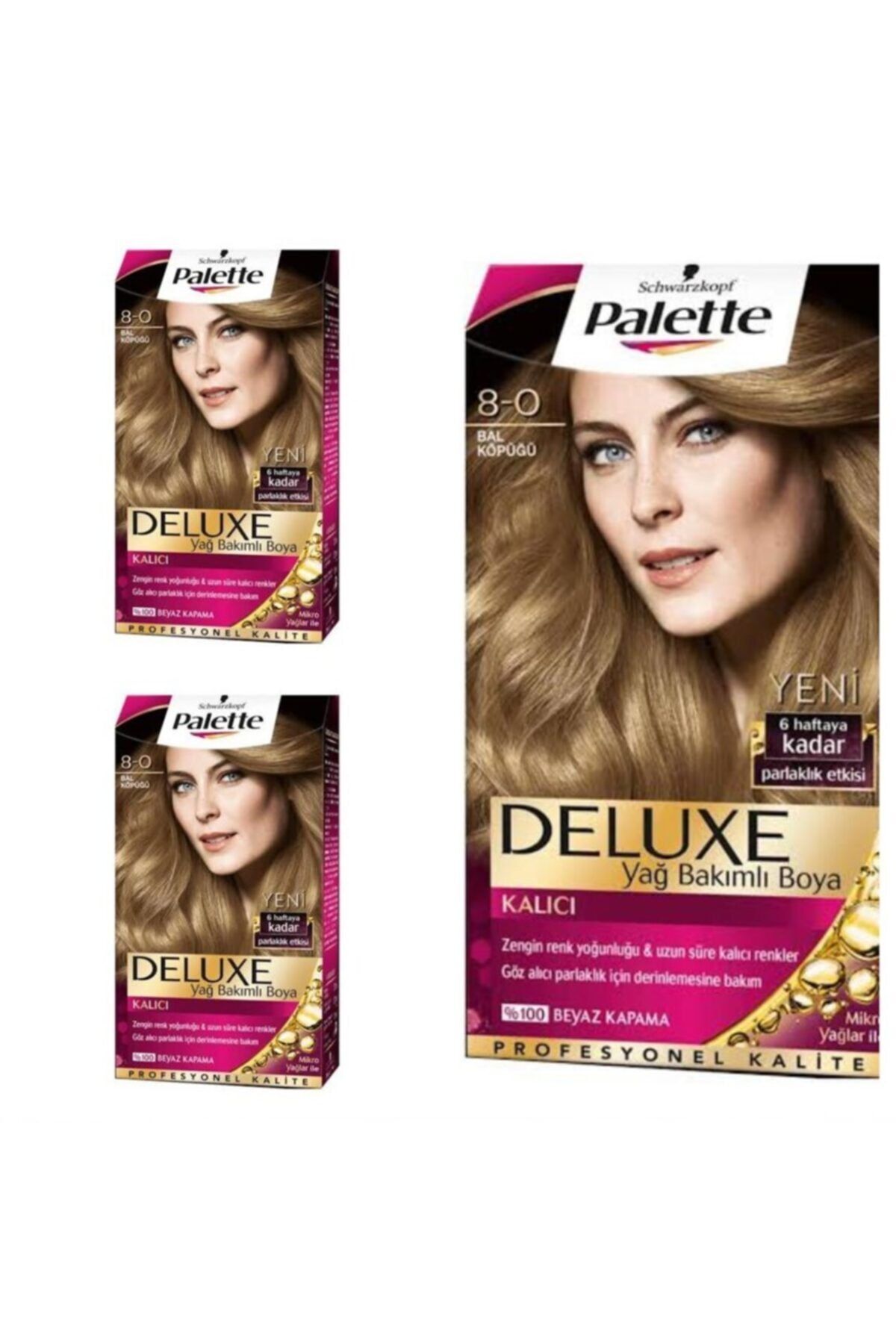 رنگ مو پلت PALETTEDELUXE8-0