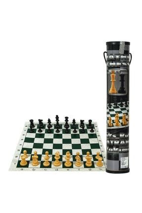 Satranç Takımı Ipli Kolay Taşınabilir Rulo (turnuva Takımı) 1260