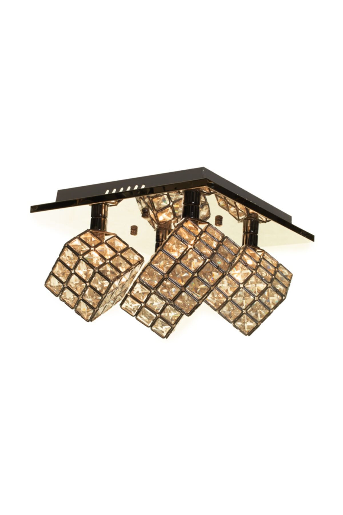 SARPER AVİZE-Sarper Chrome Plated Chandelier 2