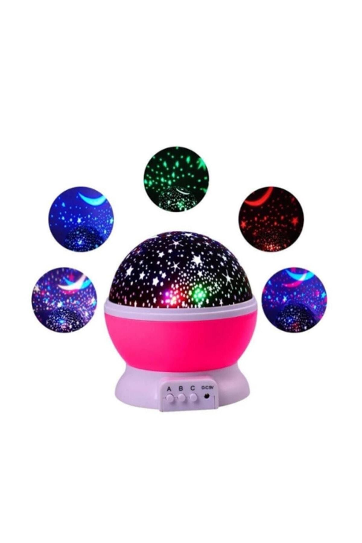 starlightning star master renkli yildizli gokyuzu projeksiyon gece lambasi pembe fiyati yorumlari trendyol