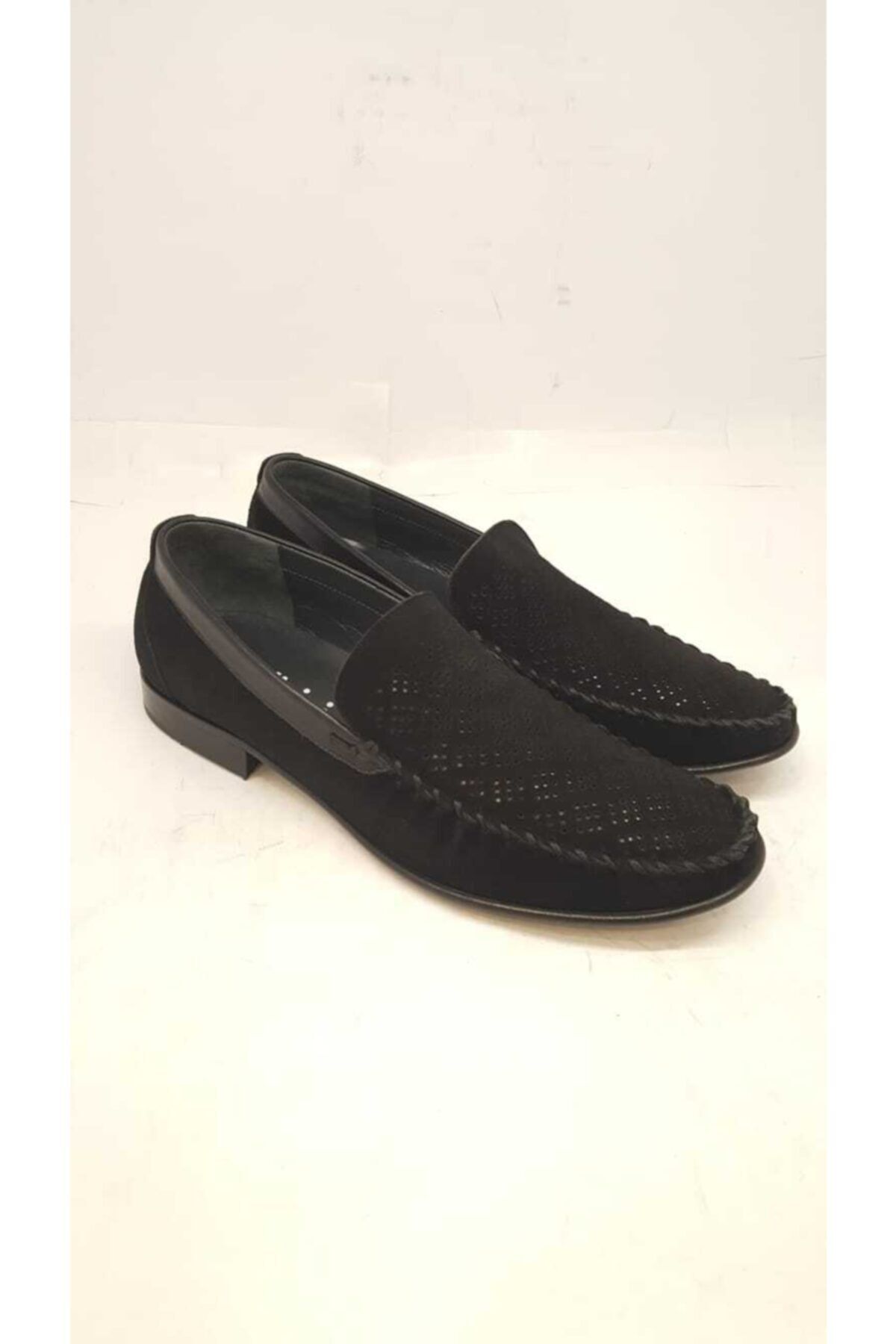 Baldinini-Men's Black Nubuck Shoes 4