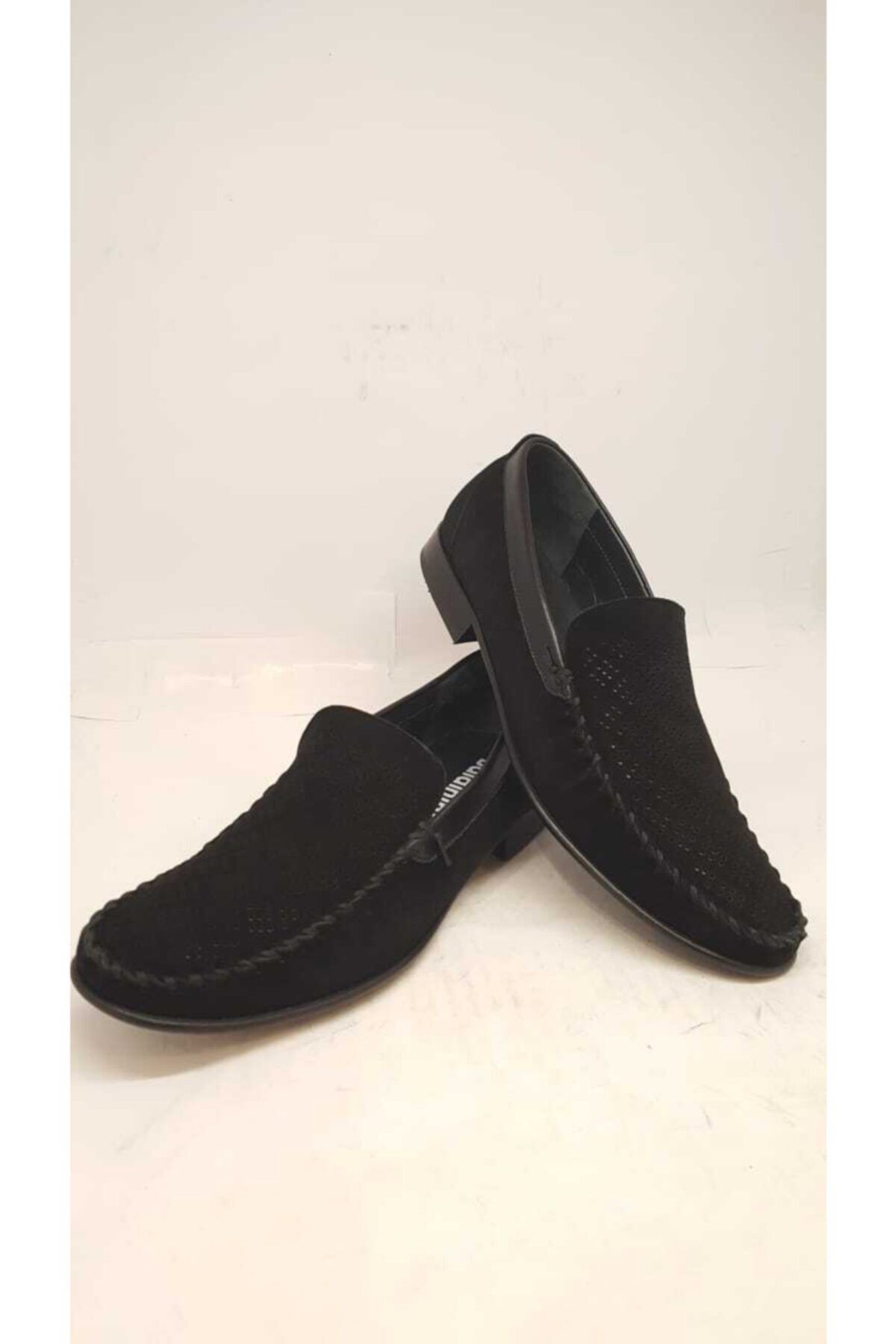 Baldinini-Men's Black Nubuck Shoes 5