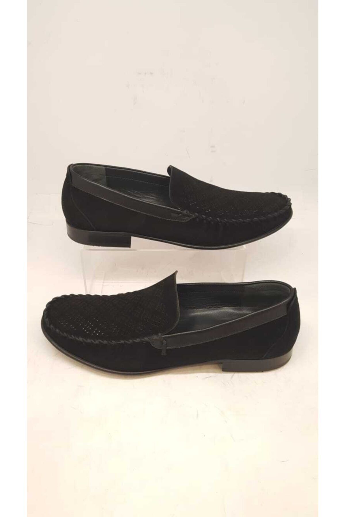 Baldinini-Men's Black Nubuck Shoes 6