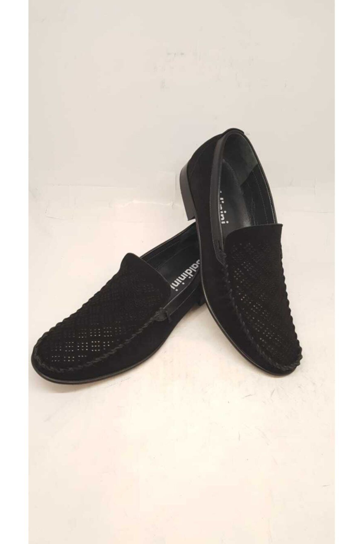Baldinini-Men's Black Nubuck Shoes 7