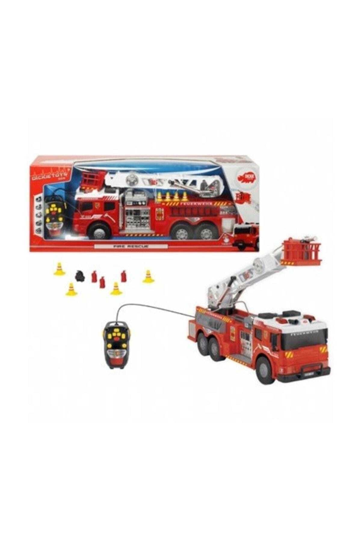 kumandali itfaiye araci sesli ve isikli 62 cm