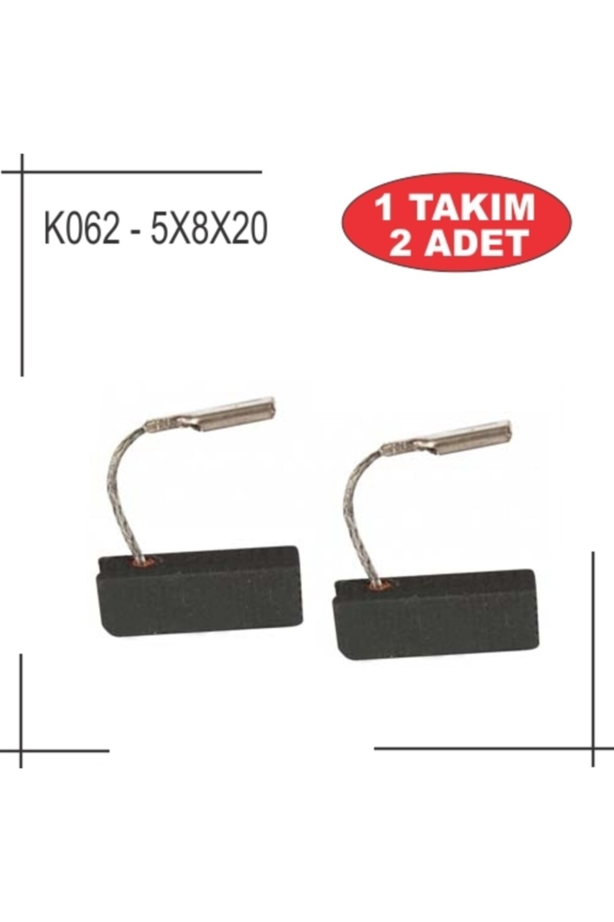 MazZ 5x8x19 Sigortalı Kömür - Karbon Fırça
