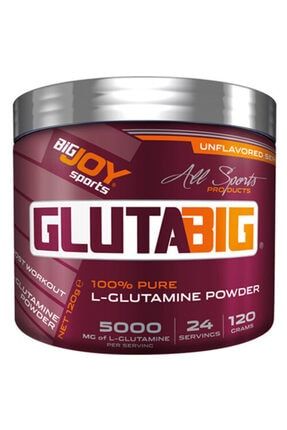 Bigjoy Gluta Big % 100 Glutamine Powder 120 gr Aromasız Glutabig P8S1510