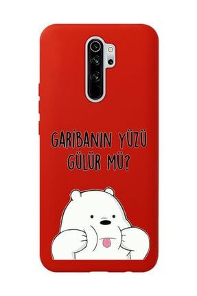 Xiaomi Redmi Note 8 Pro Garibanın Yüzü Gülür Mü Kırmızı Lansman Telefon Kılıfı DFLCASE48-Xiaomi-Redmi-Note-8-Pro