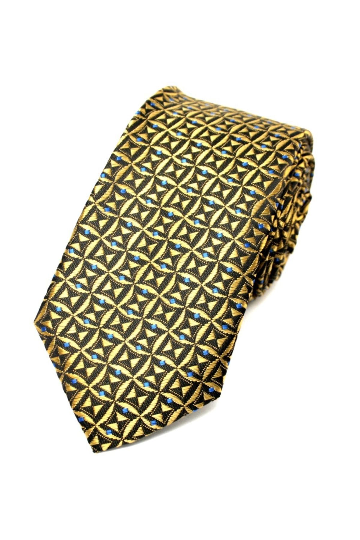 Ocean Pole Tie Gold colored Trendyol