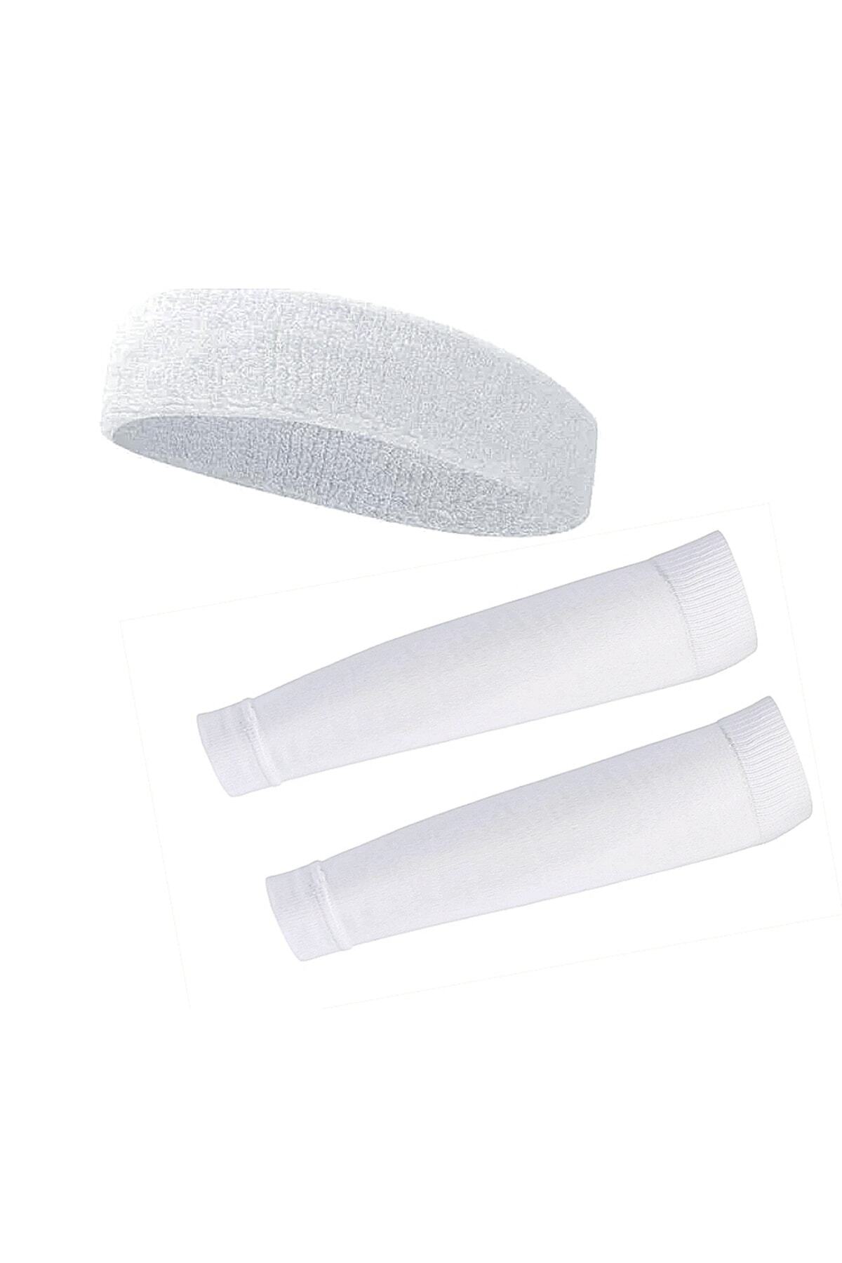 hn sport 1 Adet Saç Bandı 1 Çift Kolluk Basketbol Voleybol