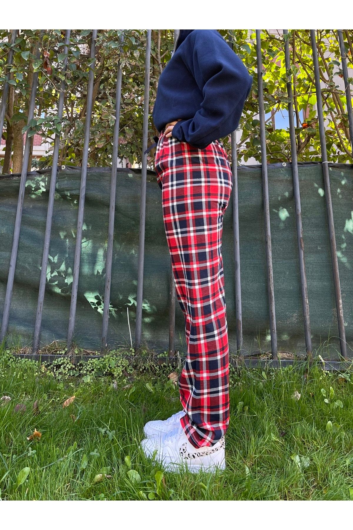 Plaid sweatpants womens new arrivals