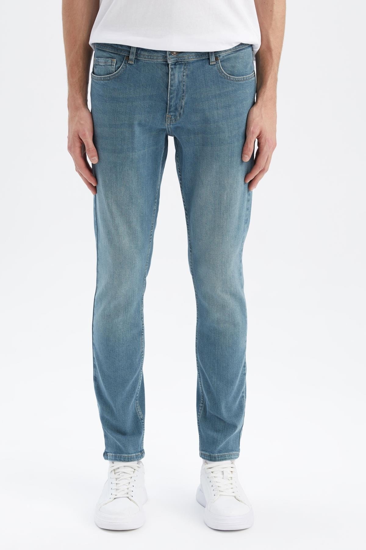 DeFacto Jeans Grün Slim Fast ausverkauft
