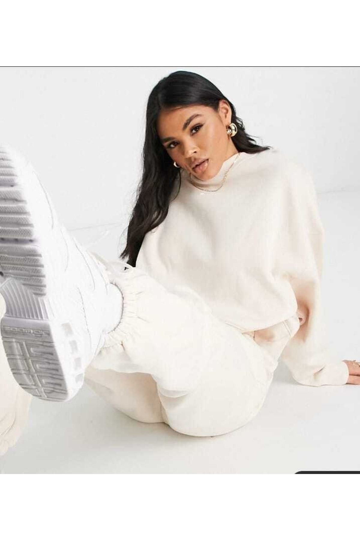 Nike Sportswear Essential Collection Fleece Oversized Crew Women s