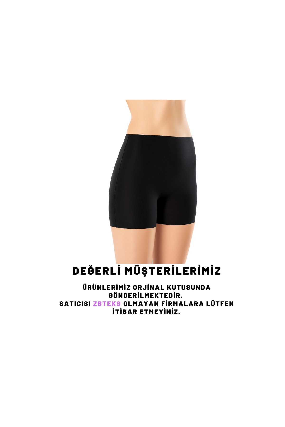 G&G 2806 Lazer Kesim Yüksek Bel İz Yapmaz String - Siyah main image 1