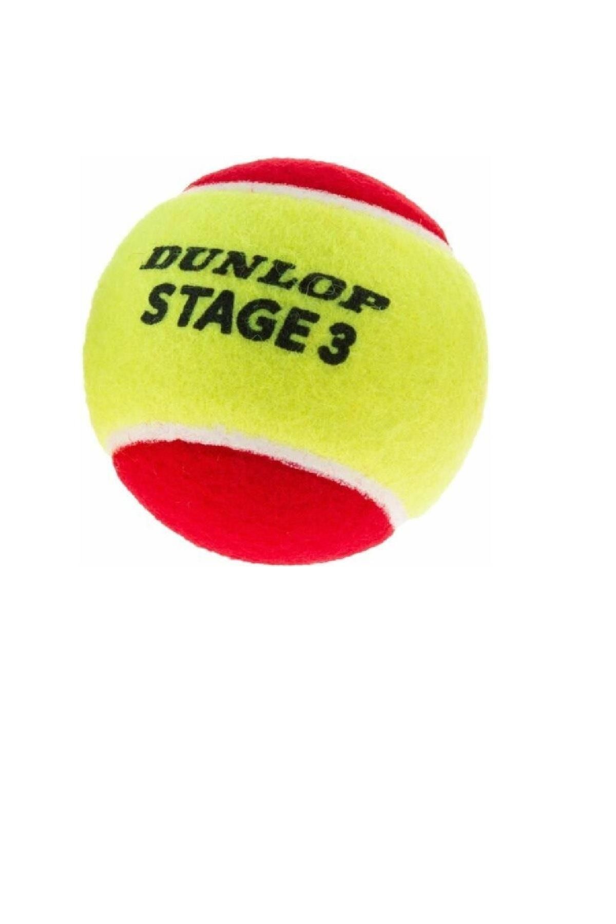 توپ تنیس مرحله 3 قرمز Dunlop