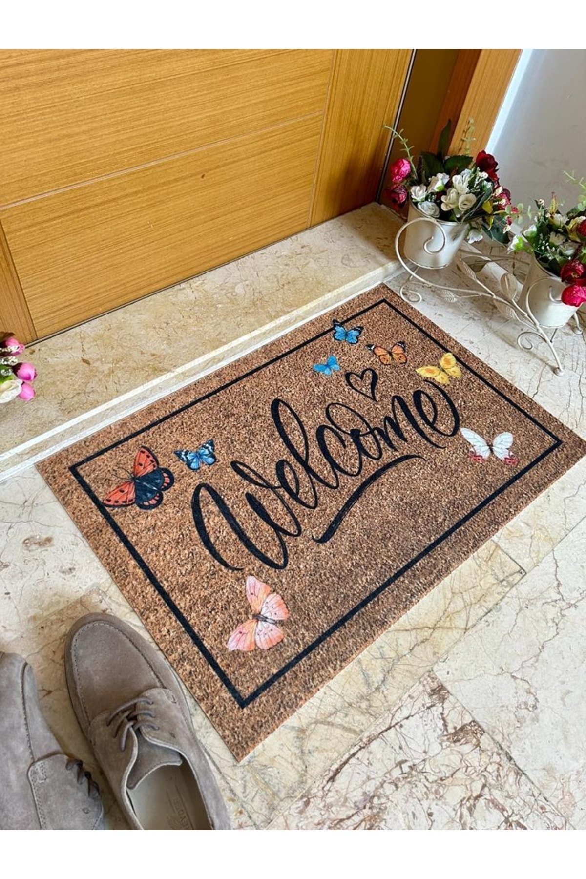 Lady Home MultiPurpose Interior and Exterior Door Mat with