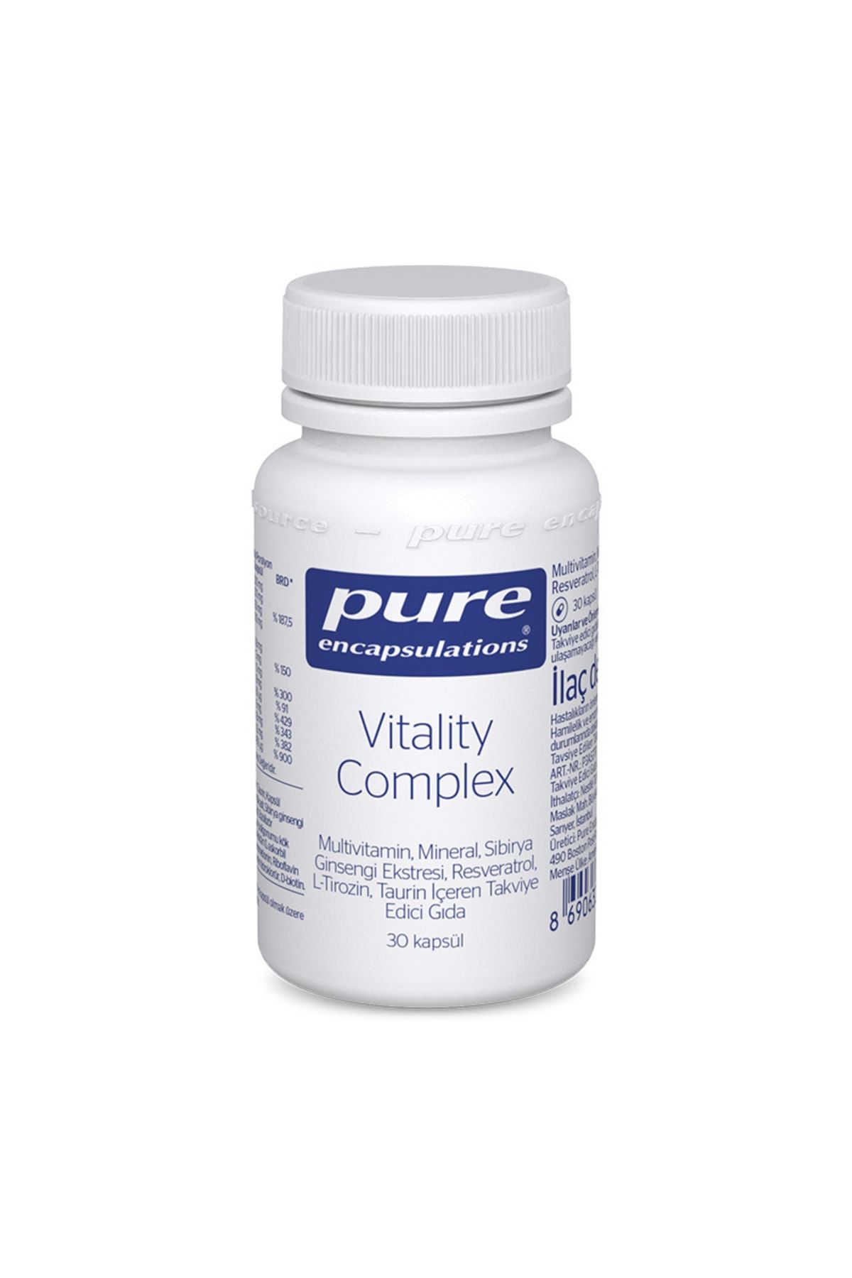 Pure Encapsulations Vitality Complex