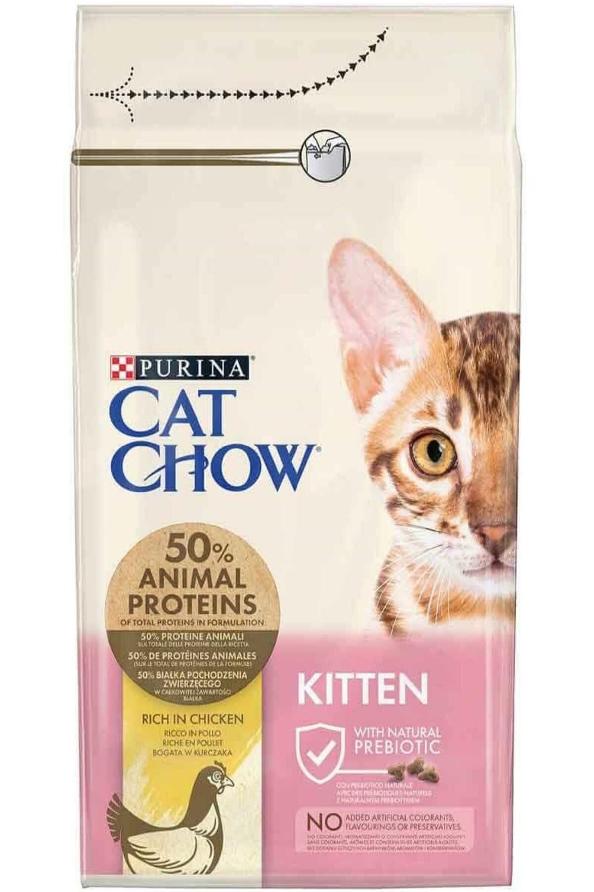 Purina Cat Chow Cat Chow Kıtten Chıcken And Rıce 15kg