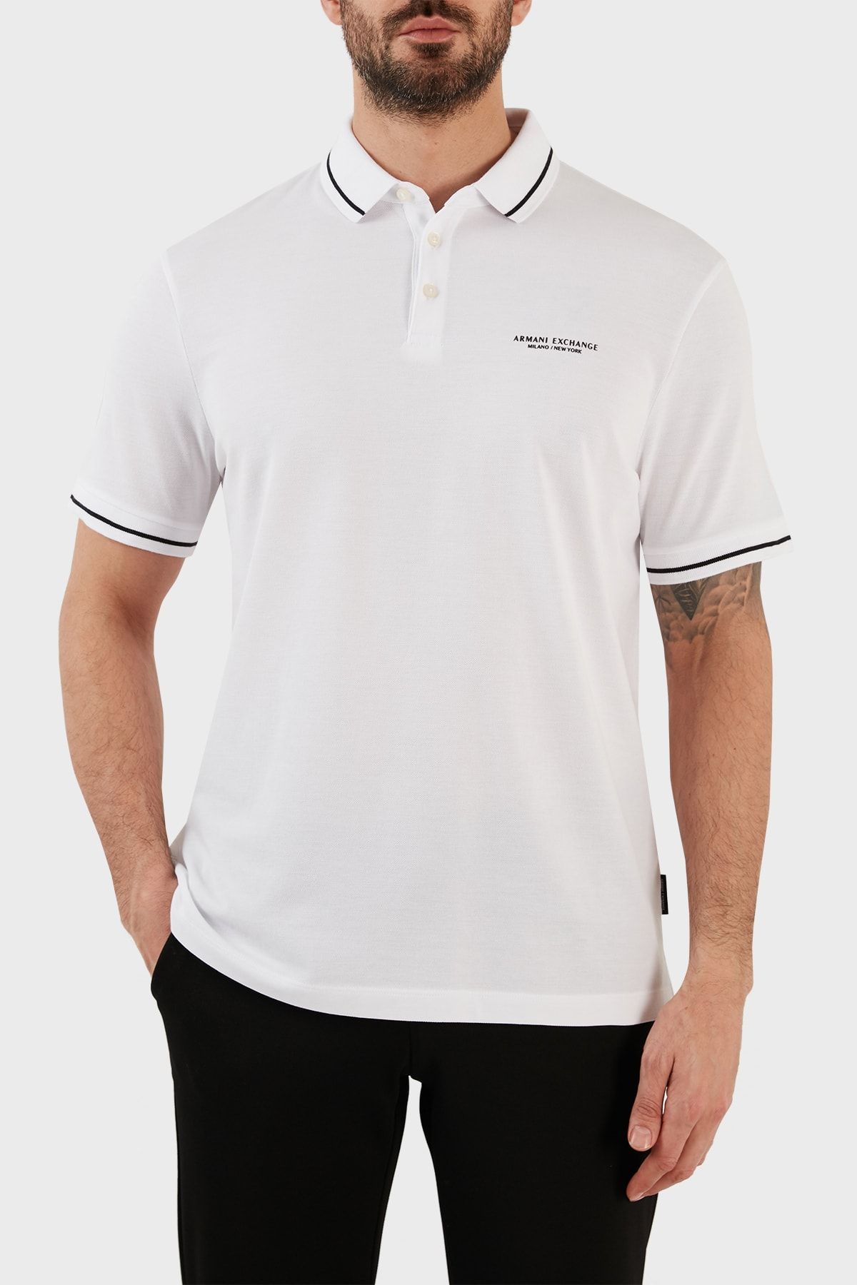 Armani muscle fit polo shirt sale