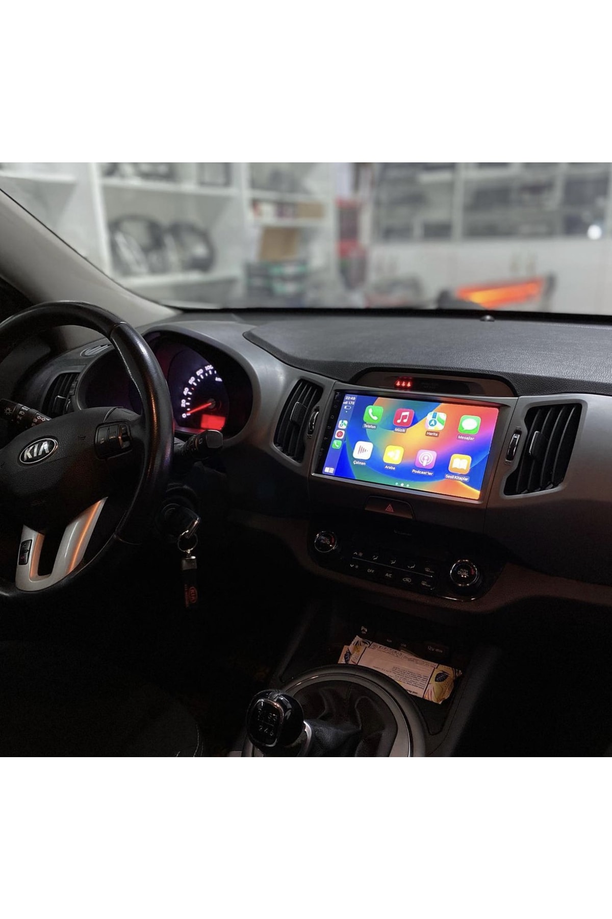 HİFİAUDİO Kia Sportage Carplay Android Multimedya 4 Gb Ram 64 Gb Hafıza