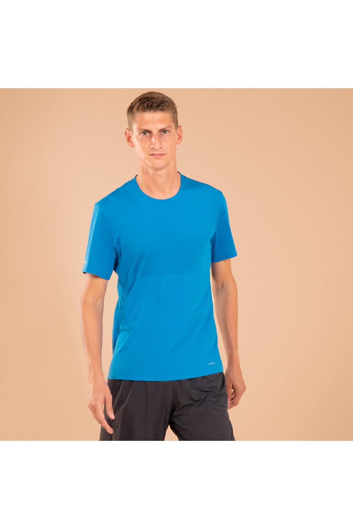 Decathlon تی شرت دو مردانه Evadict Trail آبی اورجینال