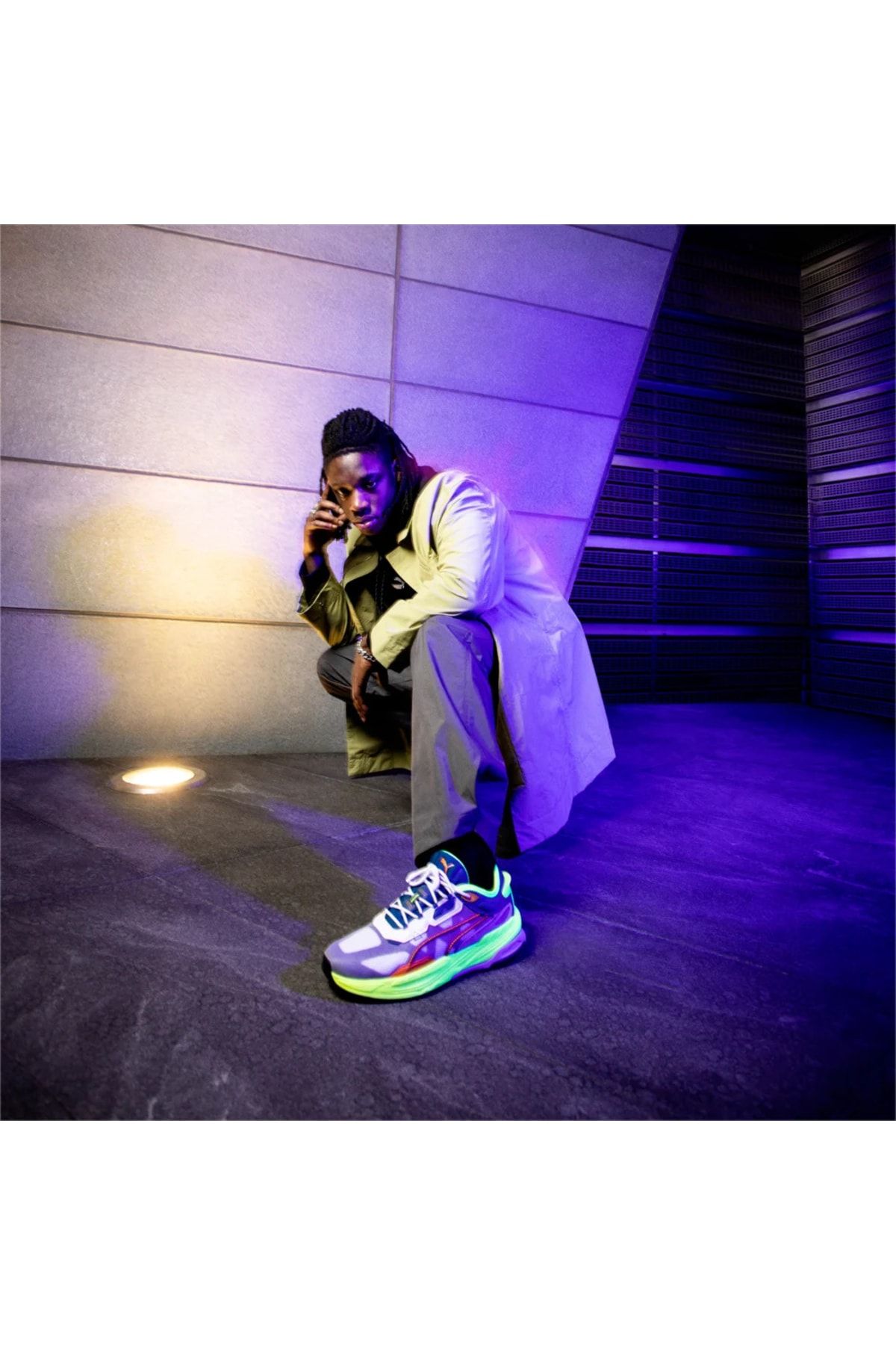 Puma Extent Nitro Adv سفید-sailing Blue