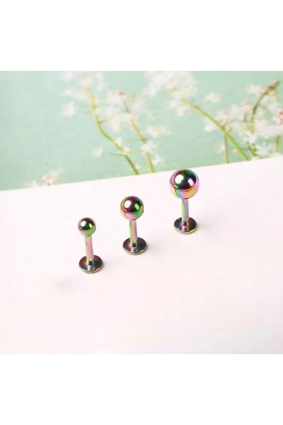 Surgical shop steel labret