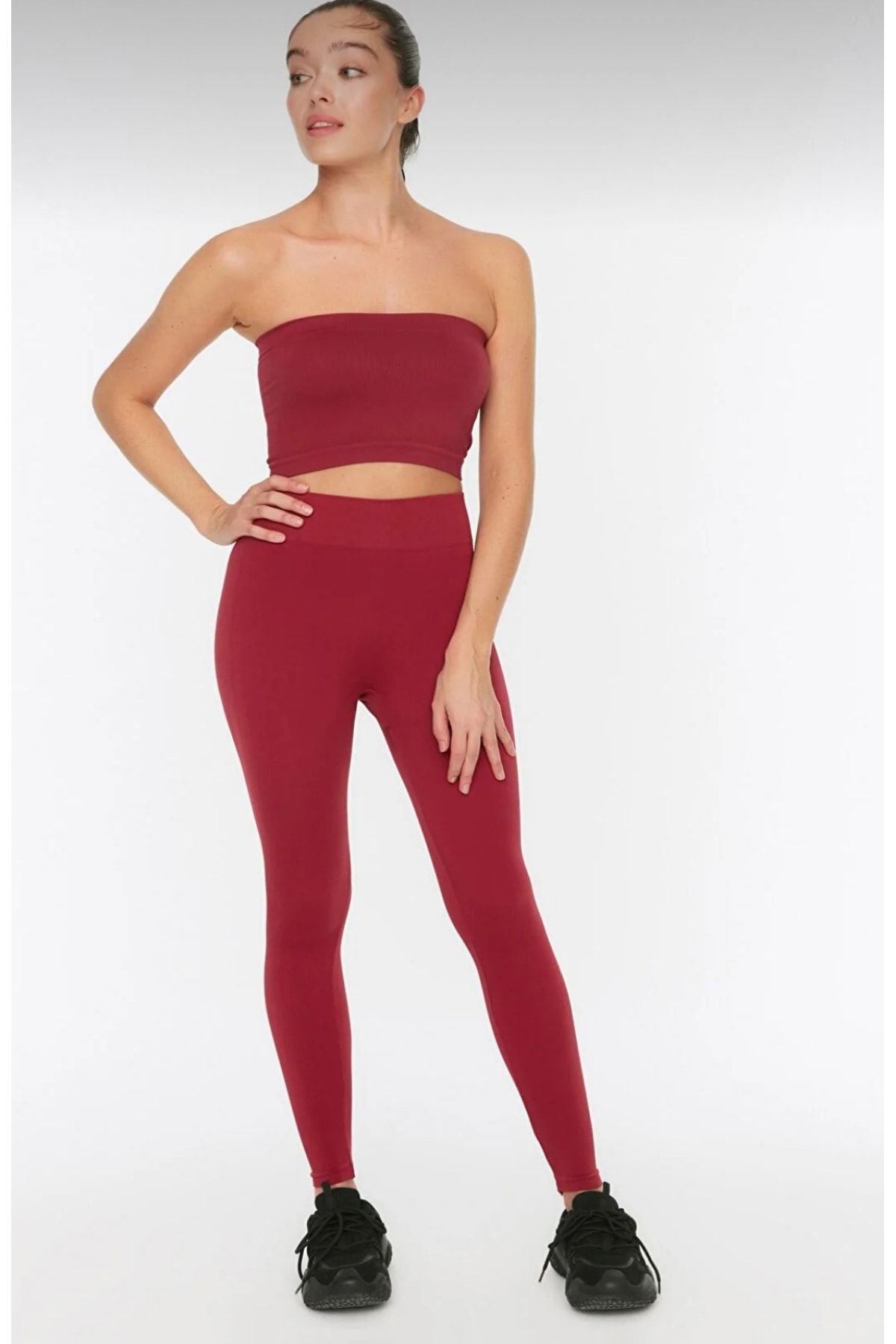 Red outlet sport leggings