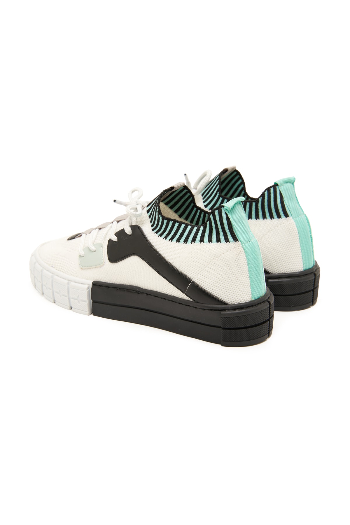 Desa Beyaz Viola Kadın Triko Spor Ayakkabı