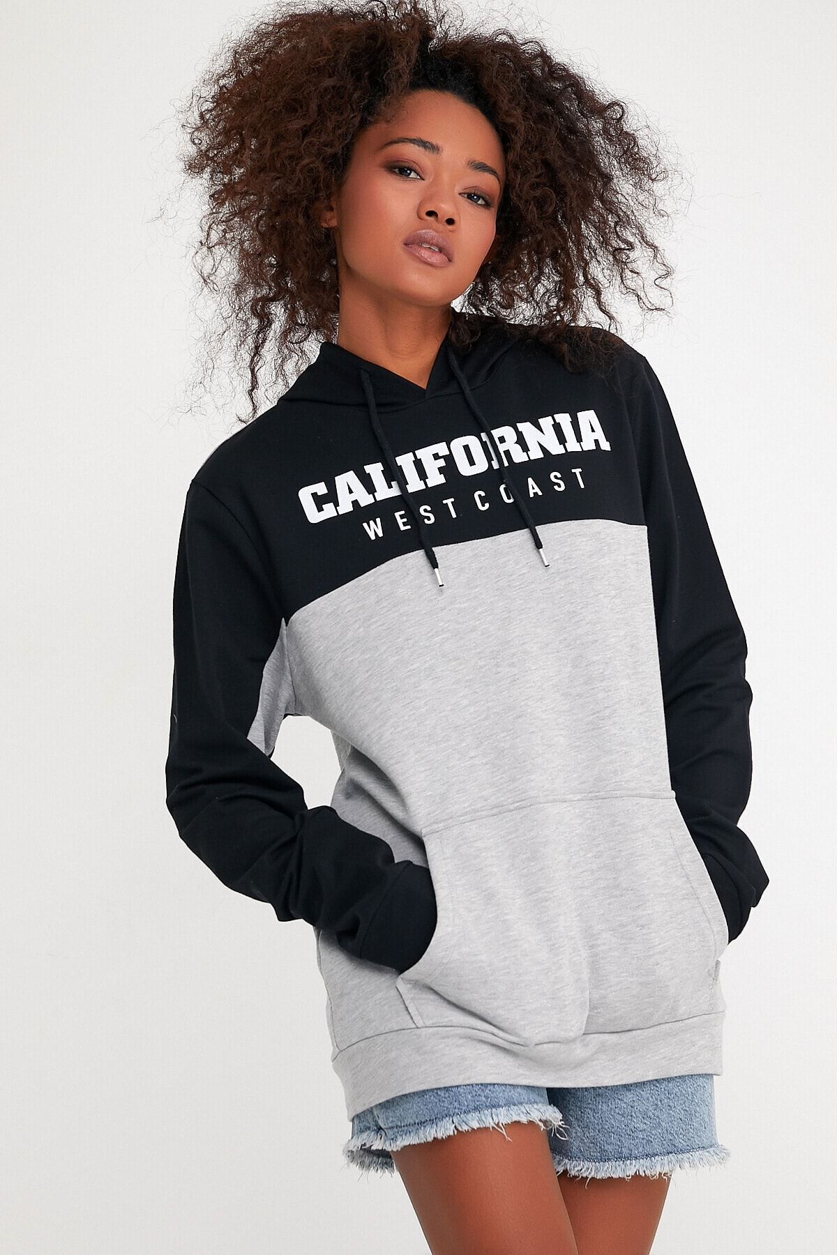 Superlife Sweatshirt Schwarz Regular Fit Fast ausverkauft