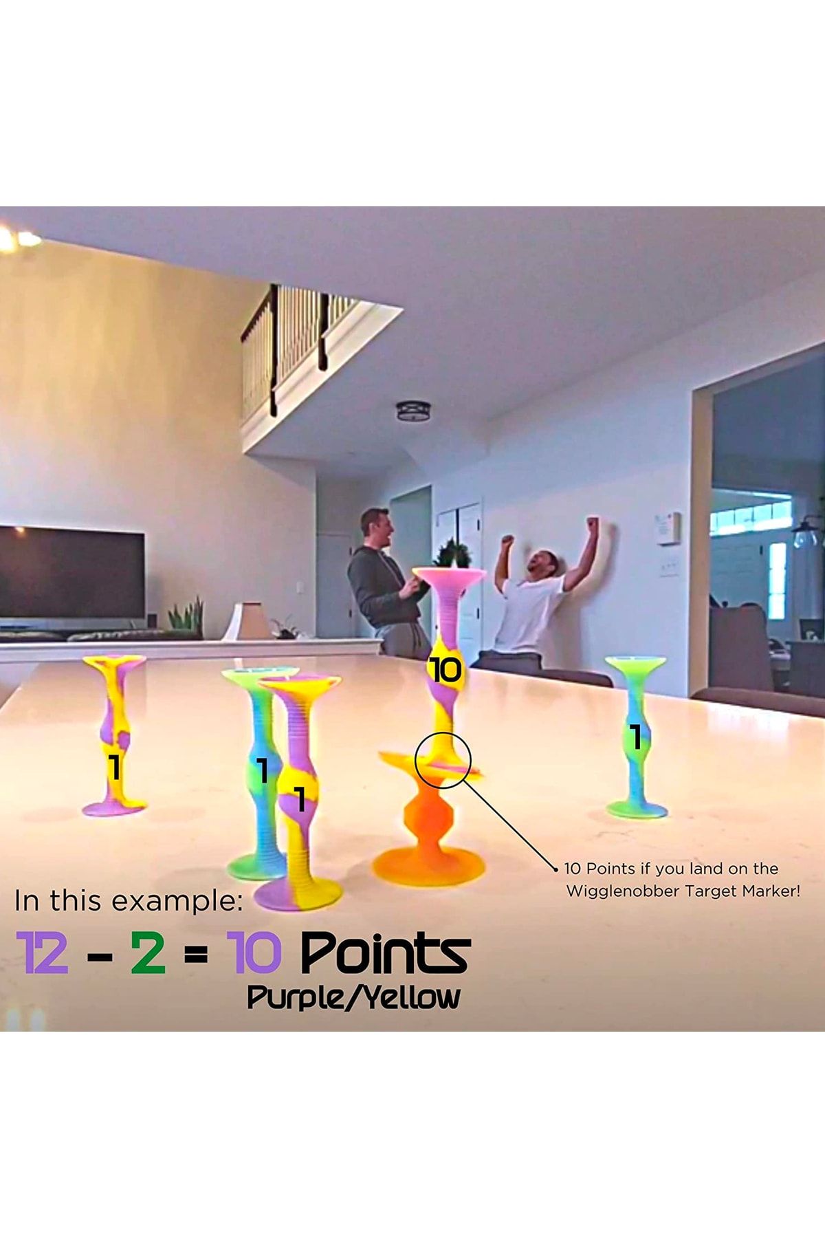 ThinkMaster-Pop Dart Vacuum Molecule Toy Pop Dart Game 10 6 Pieces Popit Dart Game Sensory Educational Toy 8