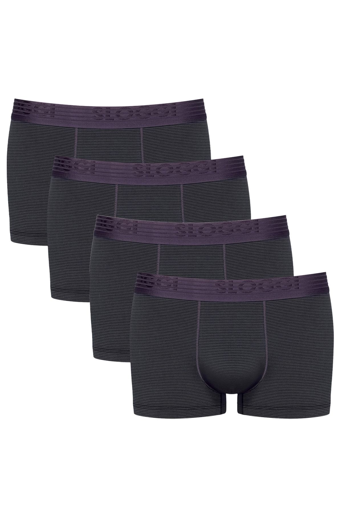 SLOGGI Boxershorts Schwarz 4er-Pack Fast ausverkauft